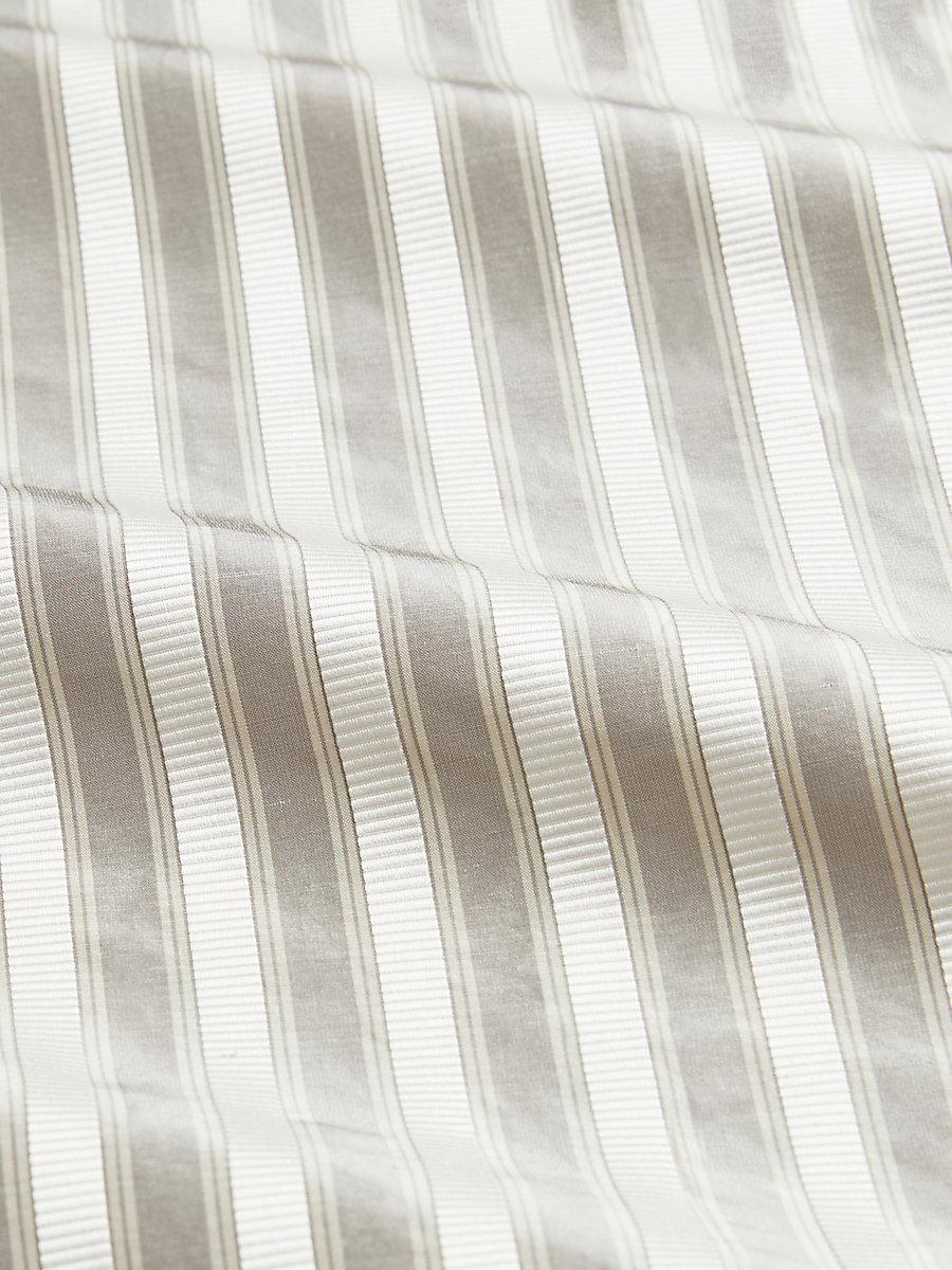 Scalamandre Shirred Stripe Pewter Fabric