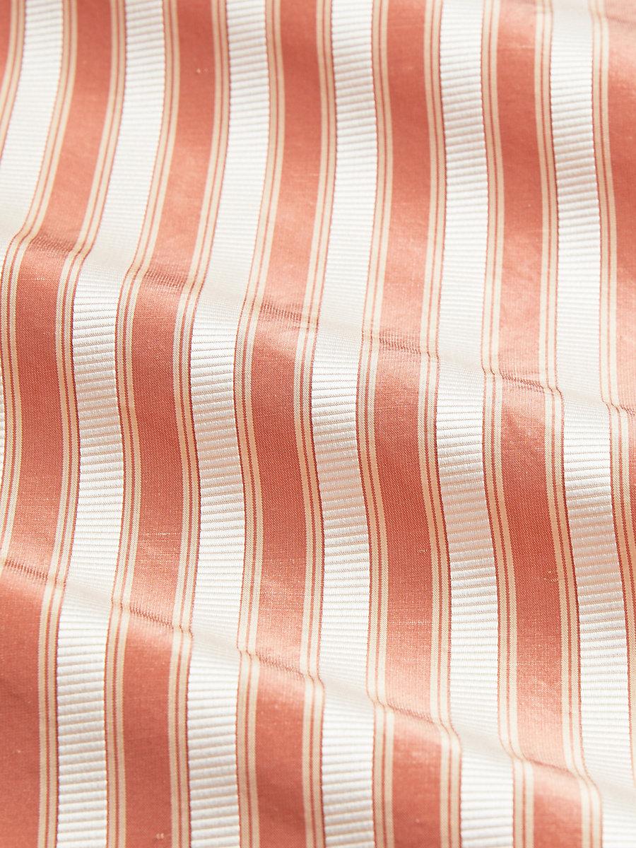Scalamandre Shirred Stripe Soft Coral Fabric