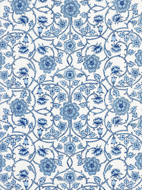 Scalamandre Ornamental Gate Sky Fabric