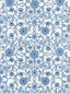 Scalamandre Ornamental Gate Sky Fabric