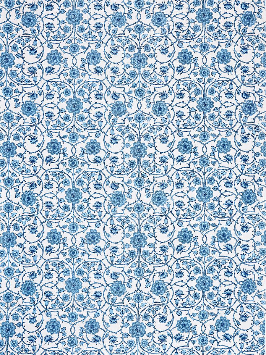 Scalamandre Ornamental Gate Sky Fabric