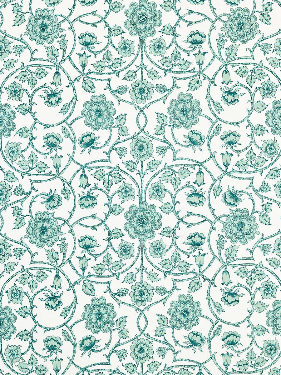 Scalamandre Ornamental Gate Celadon Fabric