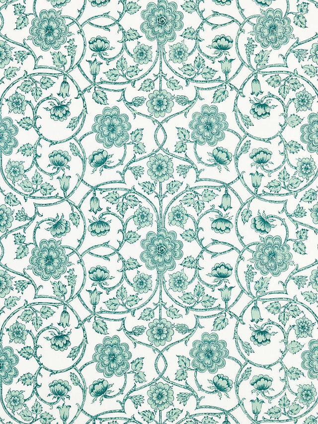 Scalamandre Ornamental Gate Celadon Fabric