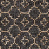 Surya Laural LRL-6013 Black Cream 6' x 9' Rug