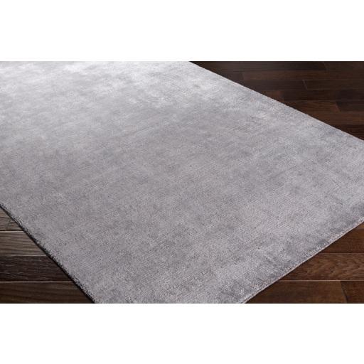 Surya Linen LIN-1001 Charcoal 2'6" x 8' Rug