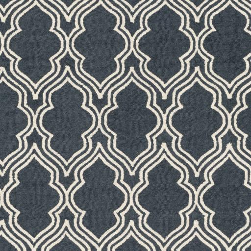 Surya Lucka LCK-2032 Cream Dark Blue 2'6" x 8' Rug