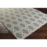 Surya Lucka LCK-2036 Charcoal Cream 2'6" x 8' Rug
