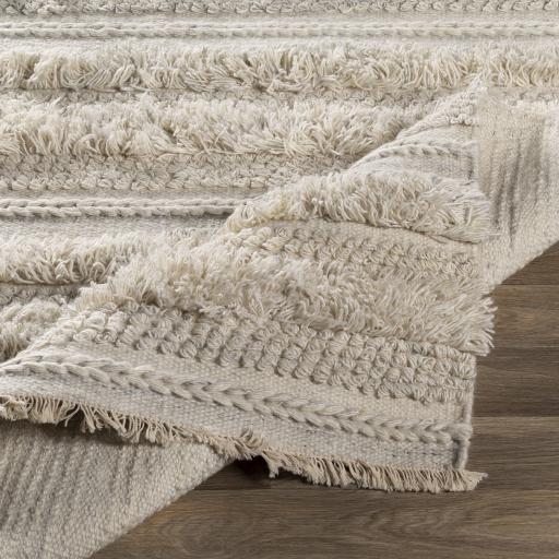 Surya Lugano LUG-2302 Cream Gray 2' x 3' Rug
