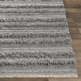 Surya Lugano LUG-2303 Black Cream 8'10" x 12' Rug