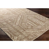 Surya Mandela MDA-1002 Beige Dark Brown 4' x 6' Rug