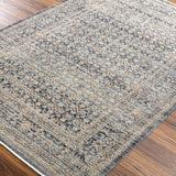 Surya Margaret BOMG-2308 Black Blue 2'7" x 7'3" Rug