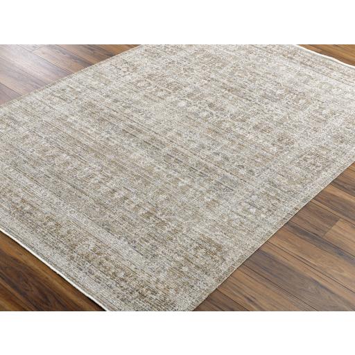 Surya Margaret BOMG-2311 Charcoal Dark Brown 7'10" x 10' Rug