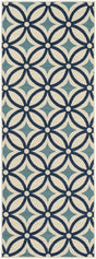 Surya Marina MRN-3001 Denim Light Beige 3'11" x 5'3" Rug