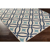 Surya Marina MRN-3001 Denim Light Beige 3'11" x 5'3" Rug