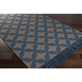 Surya Marinda MRI-8002 Dark Blue Dark Brown 2' x 3' Rug