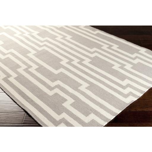 Surya Market Place MKP-1012 Ivory Medium Gray 3'6" x 5'6" Rug
