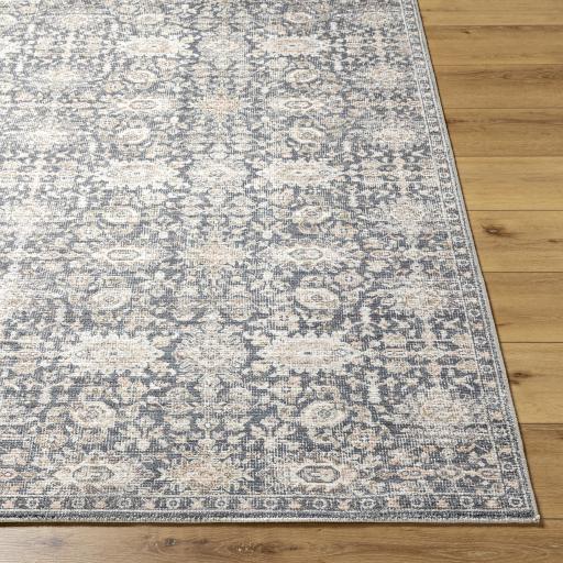 Surya Marlon MLO-2302 Black Charcoal 9'11" x 14' Rug