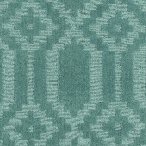 Surya Metro AWMP-4013 Aqua Teal 9'9" Round Rug