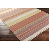 Surya Miguel MIG-5001 Beige Brick Red 9' x 13' Rug