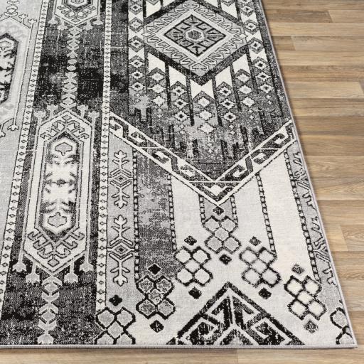 Surya Monaco MOC-2325 Black Gray 8'10" x 12'3" Rug