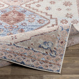 Surya Murat MUT-2317 Brick Red Charcoal 5'3" x 7'3" Rug