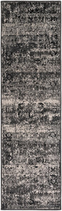 Surya Paramount PAR-1060 Black Charcoal 1'10" x 2'11" Rug