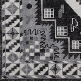 Surya Pazar PZR-6004 Black Charcoal 5'6" x 8'6" Rug