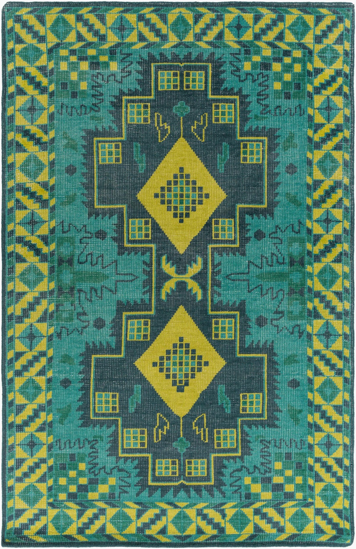 Surya Pazar PZR-6010 5'6" x 8'6" Handmade Rug
