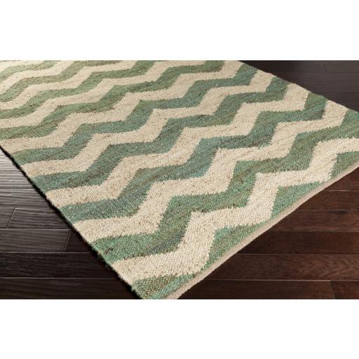 Surya Portico AWAR-5014 Aqua Beige 2'3" x 8' Rug