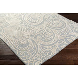 Surya Queensland QSL-1001 Light Gray Slate 2'6" x 8' Rug