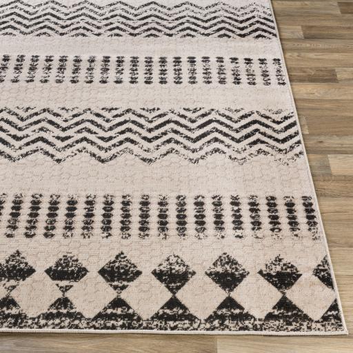 Surya Rafetus ETS-2340 Black Tan 5'3" x 7'7" Rug
