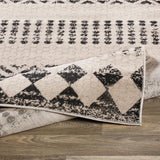 Surya Rafetus ETS-2340 Black Tan 5'3" x 7'7" Rug