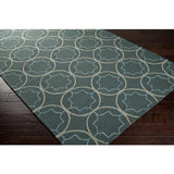 Surya Rain RAI-1093 Dusty Sage Medium Gray 9' x 12' Rug