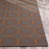 Surya Rain RAI-1095 Burnt Orange Camel 5' x 8' Rug