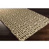 Surya Rain RAI-1190 Dark Brown Ivory 9' x 12' Rug
