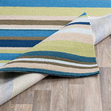 Surya Rain RAI-1208 Blue Charcoal 8' Round Rug