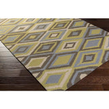 Surya Rain RAI-1232 Beige Dark Brown 8' Round Rug