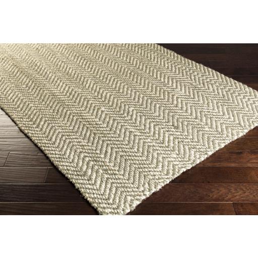 Surya Reeds REED-800 Charcoal Cream 2' x 3' Rug