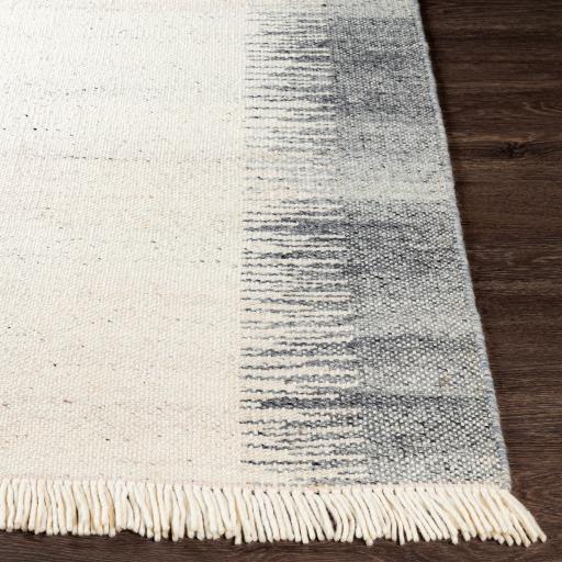 Surya Reliance RLI-2307 Charcoal Cream 2'6" x 8' Rug