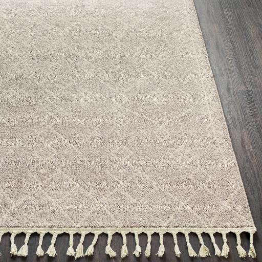 Surya Restoration REO-2310 Ivory Tan 2'7" x 10' Rug