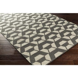 Surya Rivington RVT-5014 Charcoal Ivory 2'6" x 8' Rug