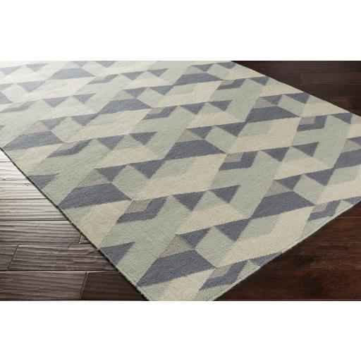 Surya Rivington RVT-5016 Denim Ivory 5' x 7'6" Rug