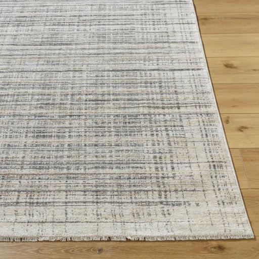 Surya Rojin ROJ-2311 Brick Red Light Blue 5'3" x 7'7" Rug