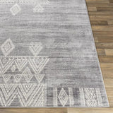 Surya Roma ROM-2324 Charcoal Light Gray 6'7" x 9' Rug