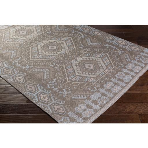 Surya Sajal SAJ-1067 Cream Light Gray 4' x 6' Rug