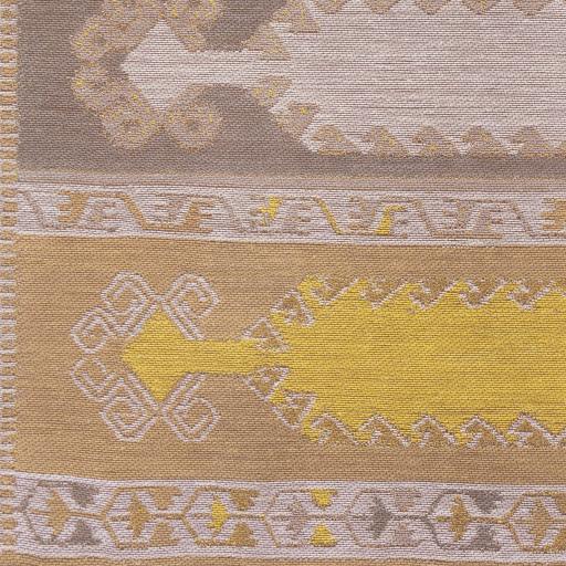 Surya Sajal SAJ-1080 Bright Yellow Brown 2'6" x 8' Rug