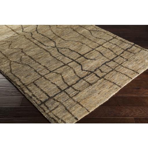 Surya Scarborough SCR-5139 Black Dark Brown 2' x 3' Rug