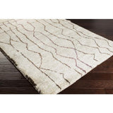 Surya Scarborough SCR-5141 Dark Brown Medium Purple 2' x 3' Rug