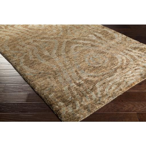 Surya Scarborough SCR-5142 Charcoal Dark Brown 2' x 3' Rug