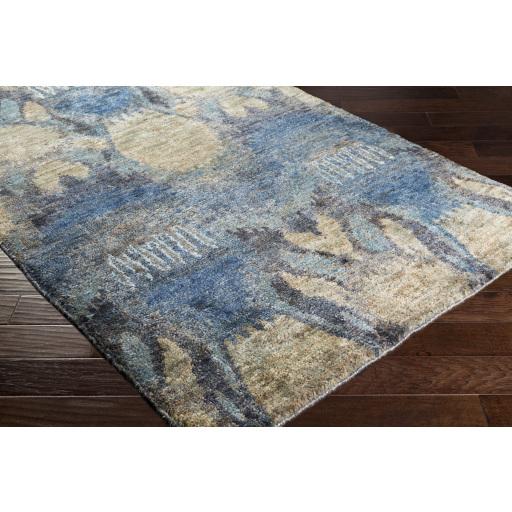 Surya Scarborough SCR-5148 Blue Brown 2'6" x 8' Rug
